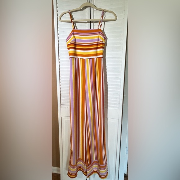 Forever 21 striped jumpsuit Size Small NWT - Picture 6 of 10
